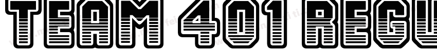 Team 401 Regula字体转换